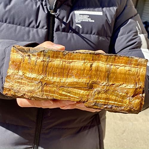 Ureeco природна магија природна тигарска камена руда кристална кварц минерална примерок од аура заздравување на украси