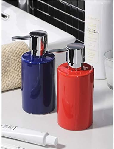 Диспензерот за лосион за шишиња со шишиња со сапун, модерен минималистички сапун -диспензер тоалет шампон, туш гел кујнски контејнер, чистач за