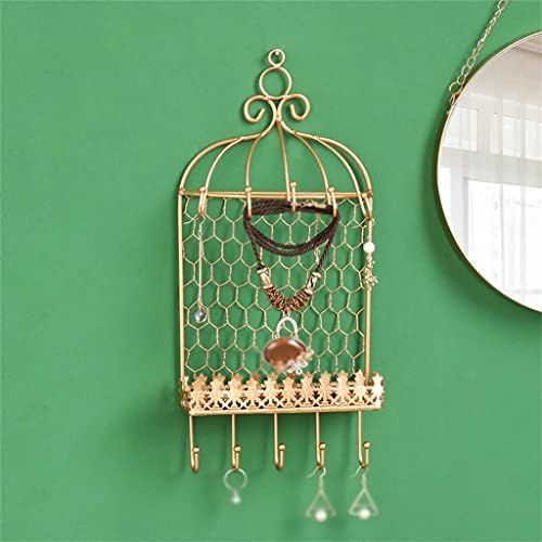 PDGJG метална уметност кутија за складирање на накит за накит ѓердан за нараквица висина на решетката за решетки за дома