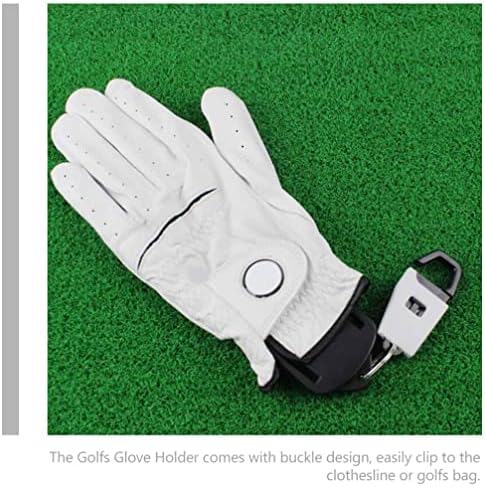 Inoomp 2 парчиња голф нараквици за голф на отворено за сушење на ракавици за држачи за голф за поддршка