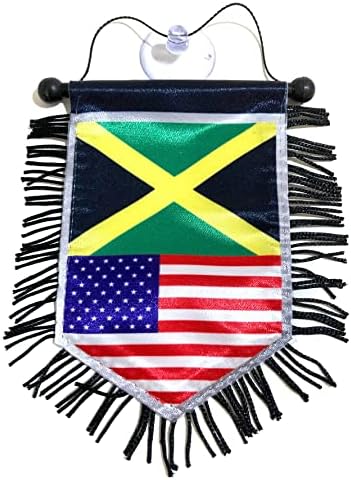 Знамето на Јамајка, знамето на Јамајка Мини Банер и додатоци на Јамајка