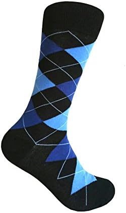 Машки Чорапи Со Средно Теле Во Аргил, Една Големина Одговара На Повеќето Мажи Со Големина на Чорап 10-13.