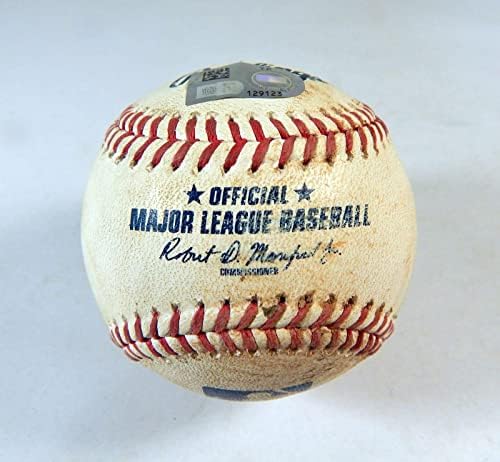 2022 Њујорк Метс Мајами Марлинс Игра Користени Бејзбол Џеф Бригам Џеф Мекнил ПИД-Игра Користени Бејзбол