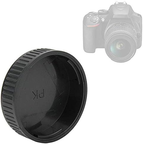 Задното капаче за леќи Anggrek 5pcs капаче за леќи пластично задно капаче за заштитно покритие се вклопува за PK монтирање SLR