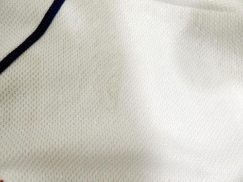 2011 година во Yorkујорк Метс Ајке Дејвис 29 Игра издадена Бела Jerseyерси 50 DP34750 - Непотпишана игра во НФЛ користена дресови