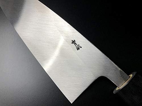 Аритсугу Деба Сино Челично Филе Кујна Јапонски Готвач нож 165 мм 6.49 Врежано Име Саја Скабард