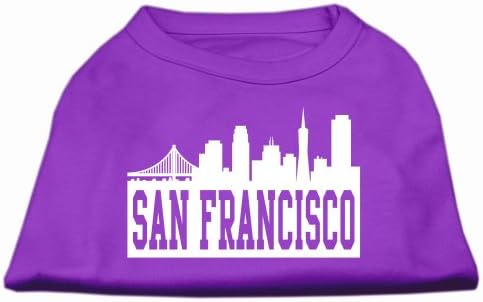 Сан Франциско Skyline Scrint Cox Burts Purple XL