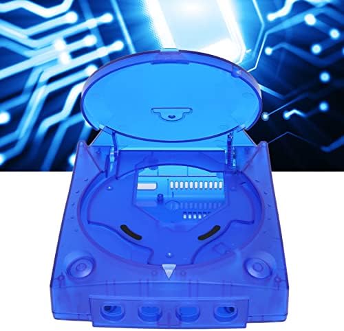 Светло сино проucирен случај со целосен заштита од пластичен екран за Dreamcast DC