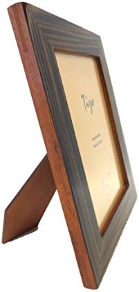Tizo 5 x 7 Ебонија дрвена рамка, направена во Италија