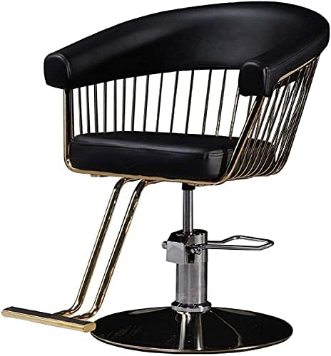 Салон стол хидрауличен стол за бизнис или дом, стол за стилизирање на убавина за продавница за убавина хидрауличен бербер стол стилизинг