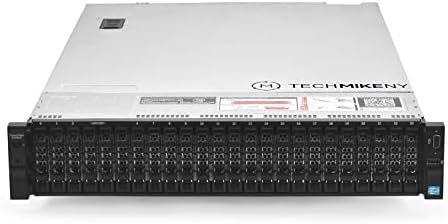 Серверот TechMikeny 2x E5-2650V2 2.60GHz 16-јадрен 160 GB H710P шини PowerEdge R720XD