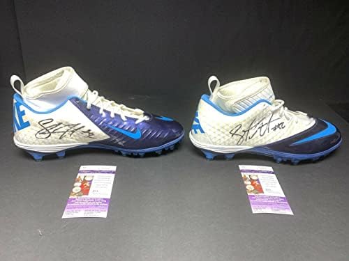 Шон Мериман потпиша Nike Football Cleats X2 JSA V39964 / V39965 - Автограмски NFL Cleats