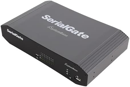 SystemBase-8ports Сериски RS232/RS422/RS485 До Ethernet Уред Сервер, Индустриски Одделение, Поддржува Modbus RTU/ASCII