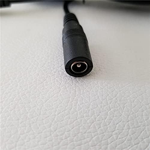 Конектори 10pcs 3m 9,8ft 5,5 mm/2.1mm Машка моќност DC продолжена кабел за CCTV камера DVR DIY -