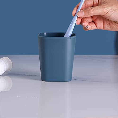 Mxiaoxia чаша чаша за миење садови за миење чаши дома, симпатична заби цилиндрична чаша пар за заби за четкица за заби