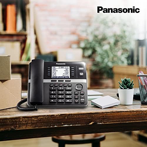 Panasonic Канцеларија Телефон Систем, Кабел Базна Станица со 4-Линии Проширување Со До 10 Компатибилен Panasonic Бизнис Телефони