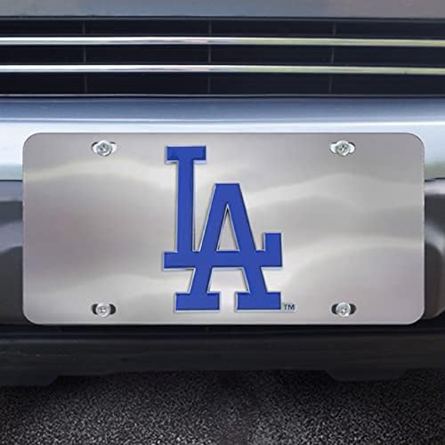 Лос Анџелес Доџерс Хром регистарска табличка ознака Премиум умира фрлен цврст метал бејзбол