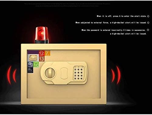 Лдчнх Голем Електронски Дигитален Сеф, Накит Домашна Безбедност-Имитација Заклучување И Безбедно