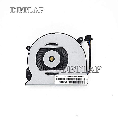 DBTLAP Лаптоп Процесорот Вентилатор Компатибилен ЗА HP Chromebook 14 14-q010nr 14-q049wm 14-Q 14-Q010DX 14-Q039WM Вентилатор
