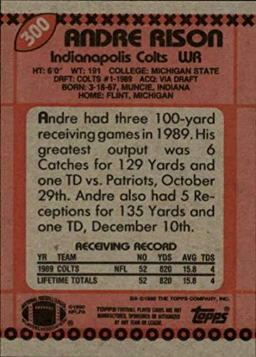 1990 Топпс 300 Андре Рисон соколи SR NFL Фудбалска картичка NM-MT