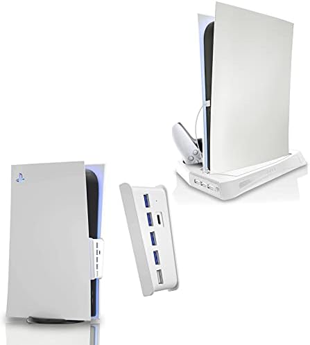 PS5 Додатоци Пакет, PS5 Станица ЗА Полнење Со Контролер Полнач И PS5 USB ЦЕНТАР