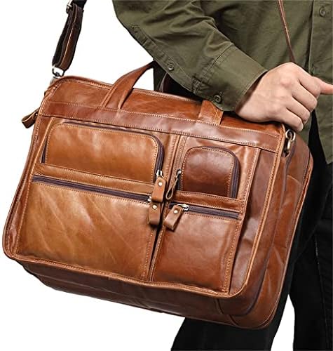 N/Големи мажи чанти модни машки функционални канцелариски торбички за патувања машки 14 -инчен лаптоп торби за рамо