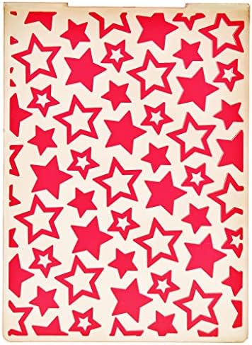 Квелам starsвезди Пластични втиснувачки папки за правење картички за правење книги и други занаети со хартија 22051818