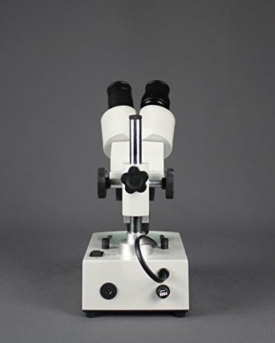 Визија Научни VMS0001-RC-2-ES2 Бинокуларен Стерео Микроскоп, 2x Цел, Врвот И Дното LED Осветлување, Матирано Стакло Плоча, Пост-Монтиран