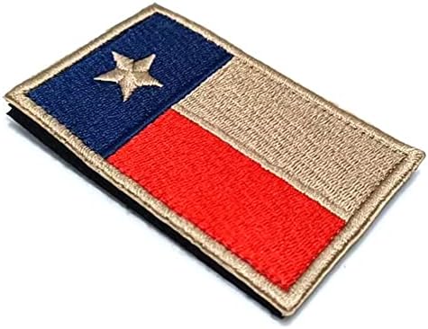 Тактички везена лепенка од државно знаме во Тексас