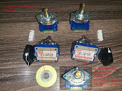 01J Ротари прекинувачи за прекинувачи на опсегот Tosoku DPN01 Switch Machine Band 020J20J20R CNC панел копче за панел