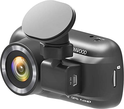 KENWOOD DRV-A301W HD Автомобил Цртичка камера со 2.7 Дисплеј, Снимање На Режимот На Паркирање | Вграден GPS | Безжична Врска