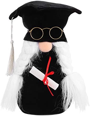 Pretyzoom 2021 Декорација за дипломирање 1 ПЦС за дипломирање Сезона тематска гном кадифен кукла безжичен декор на кукли