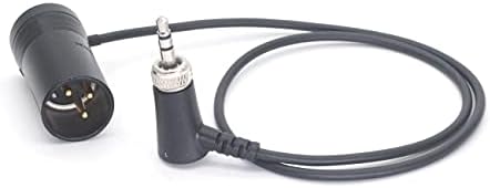 Szjelen Neutrik 3Pin XLR машки до 3,5 аудио со заклучување за Sony D11 слушалки за враќање аудио
