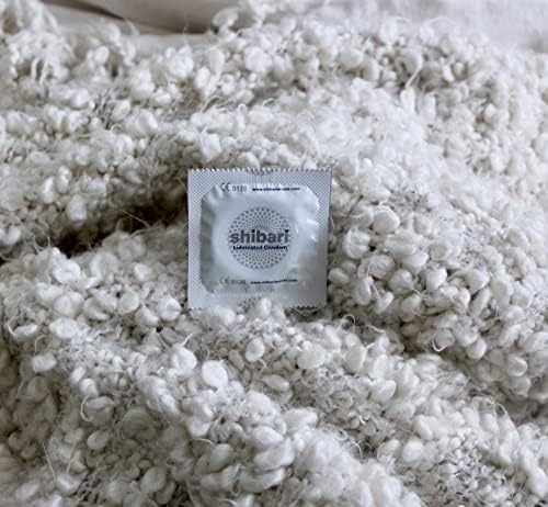 Машки кондоми на Шибари, премија подмачкана природна гума латекс кондом за контрацепција и заштита од СПИ, ултра-тенка, миризба со јагода, 100