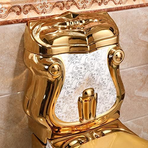 Златен тоалет тоа тоалет Супер Вител хотел бања со пумпање дезодоранси за домаќинство креативно керамички тоалет
