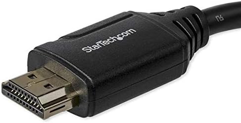 StarTech.com 6во Кабел За Заштеда НА Порта HDMI Со Голема Брзина СО 4k 60Hz-Краток HDMI 2.0 Машки До Женски Кабел За Адаптер - Продолжувач