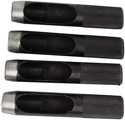 X-Ree Leather Grate, лента за заптивки, шуплива дупка, алатка DIY алатка 15мм 16мм 17мм 18мм Дија (Cinturón de la Correa de la junta de