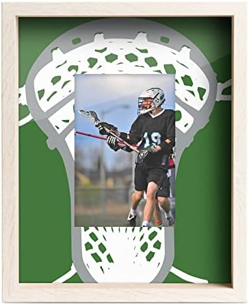 ChalkTalkSports Premier Guys Lacrosse Photo Frame | Зелен стап за лакроза