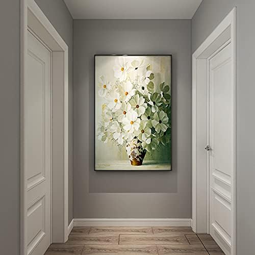 БКСТЈ Апстракт Janeејн Оу Васе рачно насликано масло за сликање wallидно платно уметност дневна соба спална соба кујна бања ходник ходник