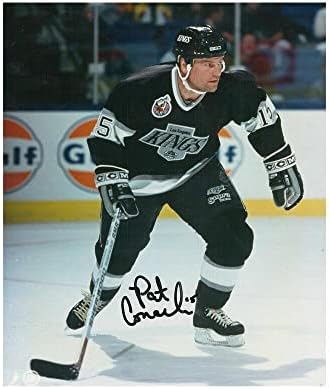 Пат Конахер потпиша Лос Анџелес Кингс 8 x 10 Фотографија - 70368 - Автограмирани фотографии од НХЛ