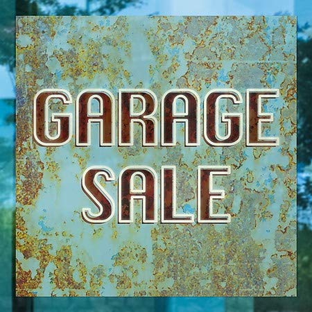 CGSignLab | „Продажба на гаража -сино сина“ 8 x8