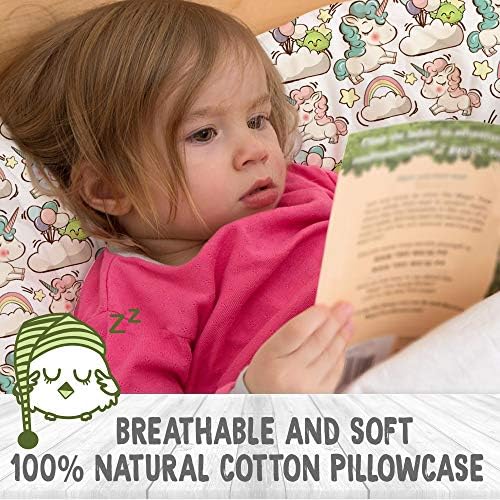 Keababies Toddler Pemlowbase и органски бебешки вреќи за спиење пакети - Органско куќиште за перница за дете - торба за спиење за