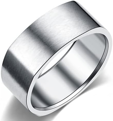 Колезо 8мм прстен свадба ангажман квадратни прстени жени мажи персонализиран прстен прилагодени прстен прстен прстен-40213