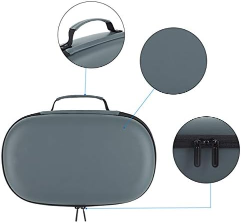 ESIMEN All-in-One Case Case за Oculus Quest 2 VR Gaming Hearsts and Controllers Додатоци, тврдо заштитно патување за патување со