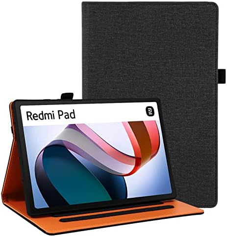 Вакареј За Случајот Xiaomi Redmi Pad Деца Отпорен На Удари,За Redmi Pad 2022 10.61 Кутија За Таблети Со Ремен За Раце,Црна