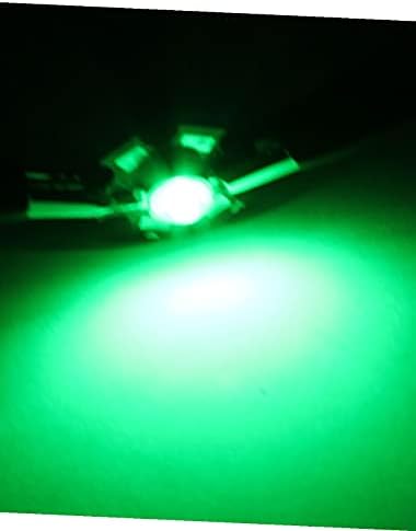 Нов LON0167 1W 50-60LM Зелена LED LED заштеда на светлина за заштеда на ламба емитер (1W 50-60LM Grüne LED-ENERG-ENTER-E-ETRAN-LAMPENPERLEN-EMITTER