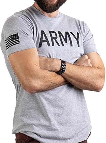 Кошула во стилот на армијата ПТ | Американска воена физичка маичка за вежбање во пешадија