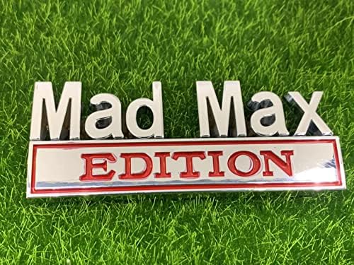 2 ПАРЧИЊА Амблеми На Издание На Madmax Автомобилски Налепници, Класични Метални Налепници 3M, 3d Подигнати Букви Метални Значки