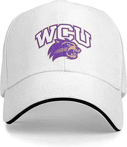 Универзитет на Западна Каролина лого Сендвич Кап Унисекс Класик Бејзбол Капинусекс прилагодлива Касета тато капа