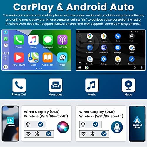 За 2006-2012 Тојота Рав4 Радио, Roinvou Apple CarPlay Android 11 Автомобил Стерео Со Android Auto 7 Екран На Допир Автомобил Аудио Приемник